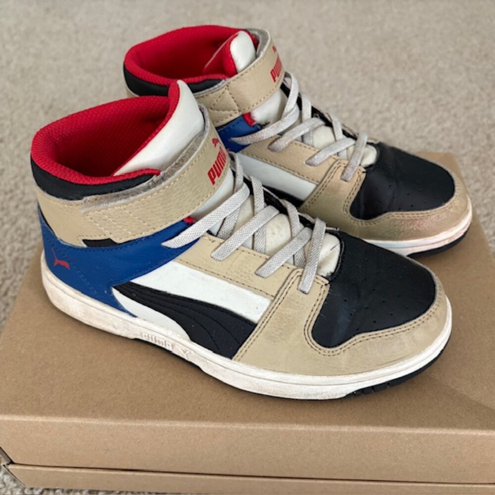 Puma Rebound Layup Sneakers Kids  Size 3C